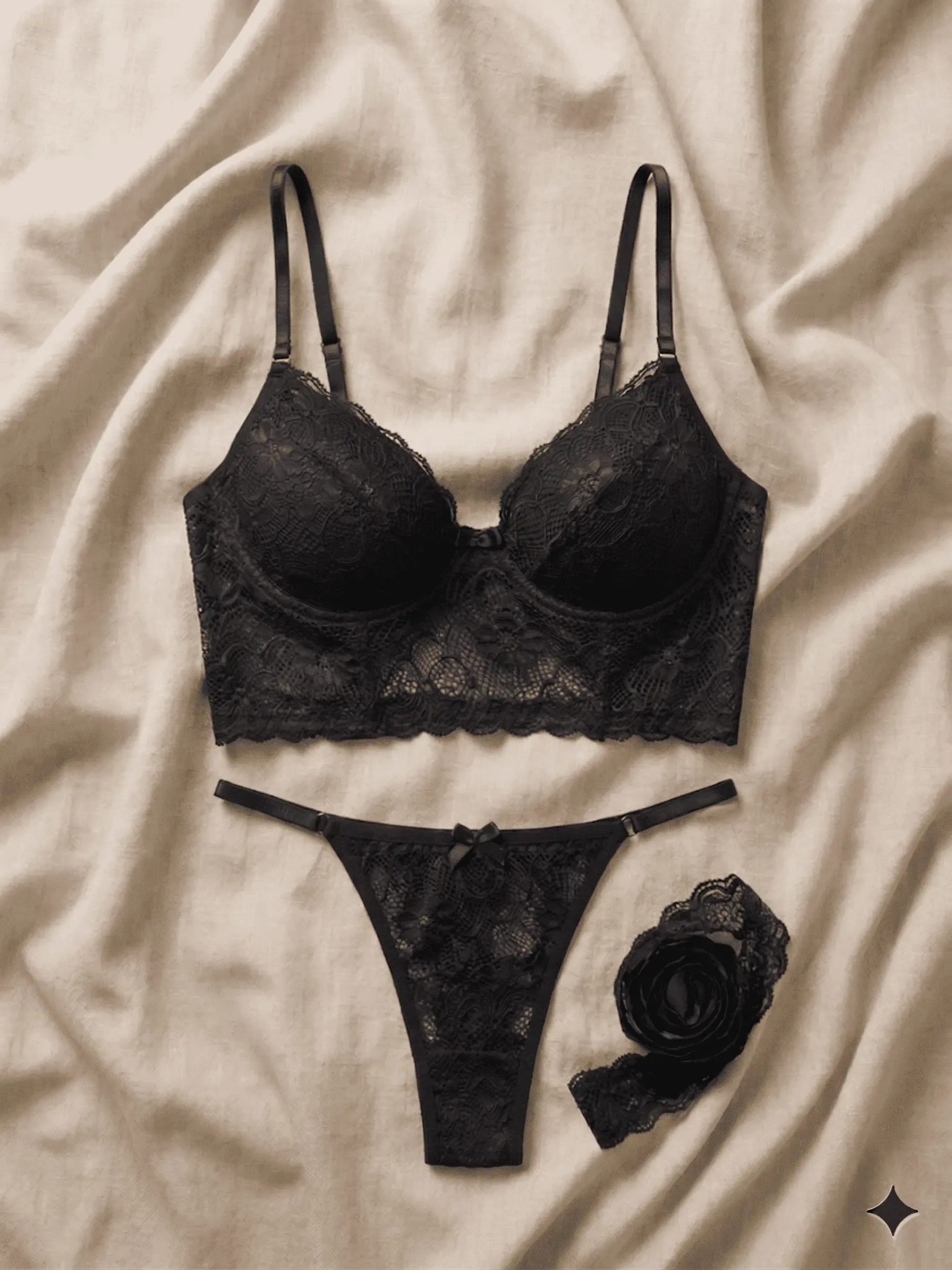 Conjunto Peneira Preto